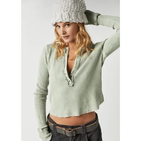 Free People One Colt Thermal Top Size Small - Picture 1 of 11